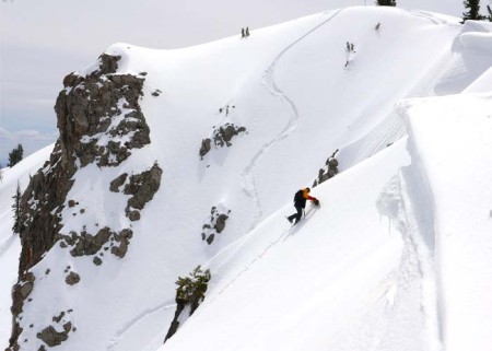 Jeremy Jensen climbs straigh to the goods using his Verts.