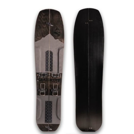 Grassroots Splitsurfer 140 Flying Carpet Black on Black